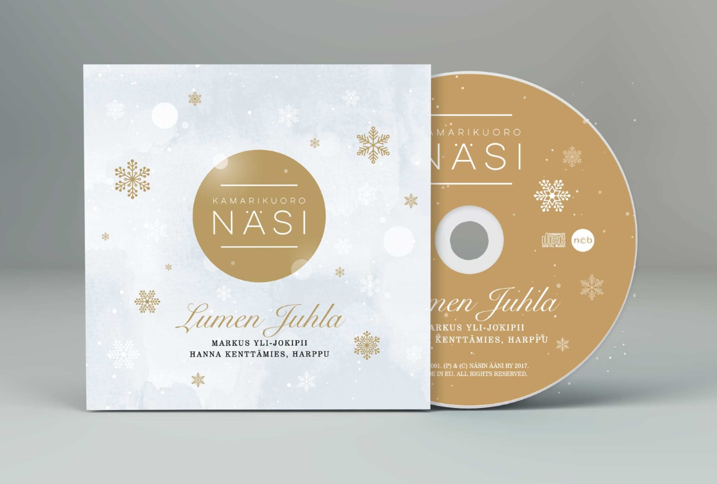 Kamarikuoro Näsin esikoislevy Lumen juhla